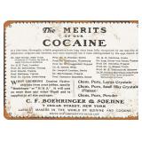 The Merits of Cocaine Reprint Poster