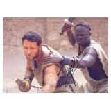 Gladiator Russell Crowe facsimile signed movie...