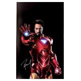 Iron Man Robert Downey Jr. facsimile signed...
