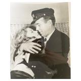Lauren Bacall and Humphrey Bogart vintage photo