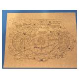 The Goonies Map prop print