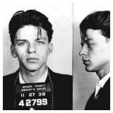 Frank Sinatra Mugshot