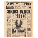 Harry Potter Daily Prophet Sirius Black Flyer...
