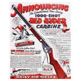 Daisy Air Rifles Red Ryder Carbine reprint ad
