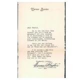 Fox's The Renegade Warner Baxter Signed Typed...