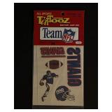 Vintage 1992 NFL New York Giants Tattoos
