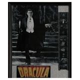 Dracula custom framed print with film slide....