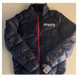 New England Patriots logo jacket. Size large