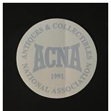 1991 ACNA Antiques and Collectibles Sticker