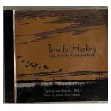 Catherine Regan Time For Healing CD. 5x6 inches