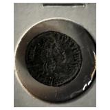 Bronze Roman Coin. 100-200 AD. 1 inch