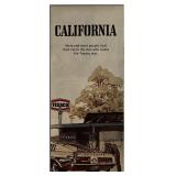 Texaco California road map. 18x24 inches