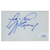 Gerry Cooney Signed 3x5 Index Card
