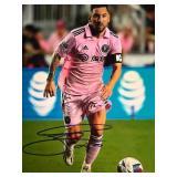 Lionel Messi signed photo