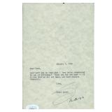 Lamb Chop Shari Lewis Signed 5.5x8.5 Typed...