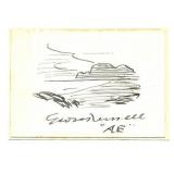 George W. Russell Signed Card