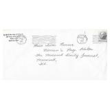 Astronaut John Glenn signed letter