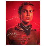 Stranger Things Millie Bobby Brown signed photo