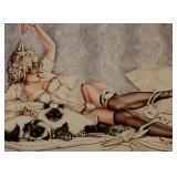 Artist Olivia DeBerardinis Pin Up 1992...