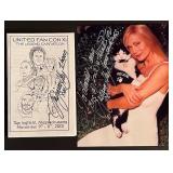 Virginia Hay Signed 8x10 inch photo and signed...