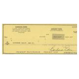Barbara Eden I Dream of Jeanie  signed check