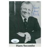 Actor Comedian Harry Secombe Signed Photo