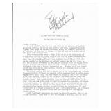Astronaut Charles conrad signed space letter