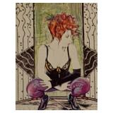 Artist Olivia DeBerardinis Pin Up 1992...