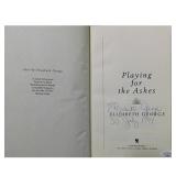 Elizabeth George Signed Playing For The Ashes...
