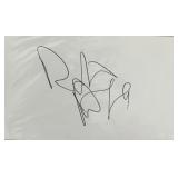 Baretta Robert Blake  signature cut