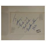 Apocalypse Now Martin Sheen signed note