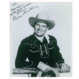The Singing Cowboy Gene Autry Signed Photo