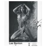Mike Hammer Lee Benton signed photo