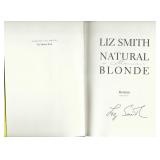 Natural Blonde Liz Smith signed book