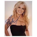 Britney Spears signed photo
