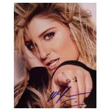 Singer-songwriter Meghan Trainor signed photo