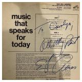 Who Will Answer? Ed Ames signed album cover