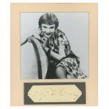 Fifi D'Orsay signature cut and photo