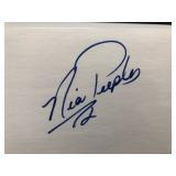 Fame Nia Peeples signature cut and photo