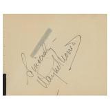 Paths of Glory Wayne Morris signature cut