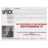 Adam Nimoy signed 'For the Love of Spock' movie...