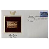 Riverboats Far West Gold Stamp Replica First...