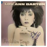 Lou Ann Barton Forbidden Tones signed album