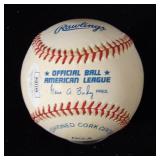 Alan Trammell Signed Official American League...