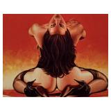 Artist Olivia DeBerardinis Pin Up 1992...