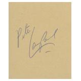 Sergeants 3 Peter Lawford signature cut. GFA...