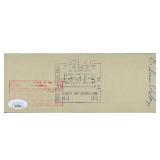 The Texan Rory Calhoun Signed Cancelled Check...