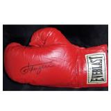 Joe Frazier Signed Red Everlast Boxing Glove
