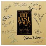 The Band signed The Last Waltz' Sky album