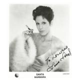 Santa Barbara Louise Sorel signed photo